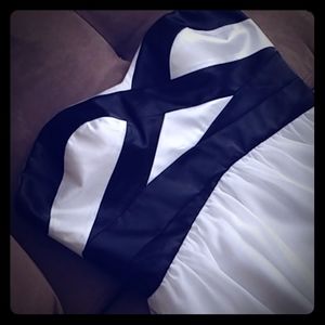 Le Chateau Strapless Mini Dress